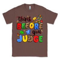 Chestnut think before you judge Classic Tee - JahusDesignShop