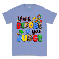 Colony Blue think before you judge Classic Tee - JahusDesignShop