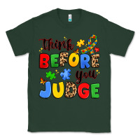 Sports Green think before you judge Classic Tee - JahusDesignShop