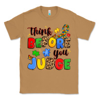 Toasted Coconut think before you judge Classic Tee - JahusDesignShop
