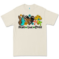 Peace Love Cross Premium Tee | Teevron