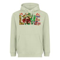 Matcha Mexico love with gnome Heavyweight Hoodie - NancyCooperArtShop
