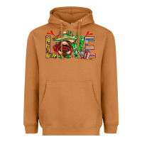 Meerkat Mexico love with gnome Heavyweight Hoodie - NancyCooperArtShop
