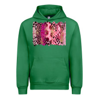 Emerald breast cancer brushstroke Urban Hoodie - FaDigitalArtStudio