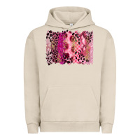 Pigment French Oak breast cancer brushstroke Urban Hoodie - FaDigitalArtStudio