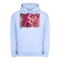 Pigment Grape Ice breast cancer brushstroke Urban Hoodie - FaDigitalArtStudio