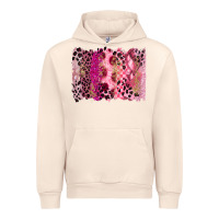 Sandshell breast cancer brushstroke Urban Hoodie - FaDigitalArtStudio
