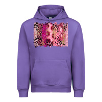Tulip breast cancer brushstroke Urban Hoodie - FaDigitalArtStudio