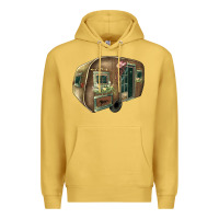 Antique Gold Caravan Premium Hoodie - HowdyJamesFarm