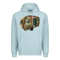 Blue Mist Caravan Premium Hoodie - HowdyJamesFarm