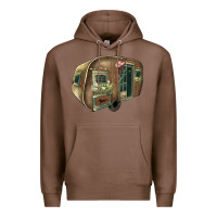 Chestnut Caravan Premium Hoodie - HowdyJamesFarm