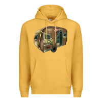 Mustard Caravan Premium Hoodie - HowdyJamesFarm