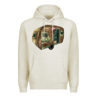 Oatmeal Heather Caravan Premium Hoodie - HowdyJamesFarm