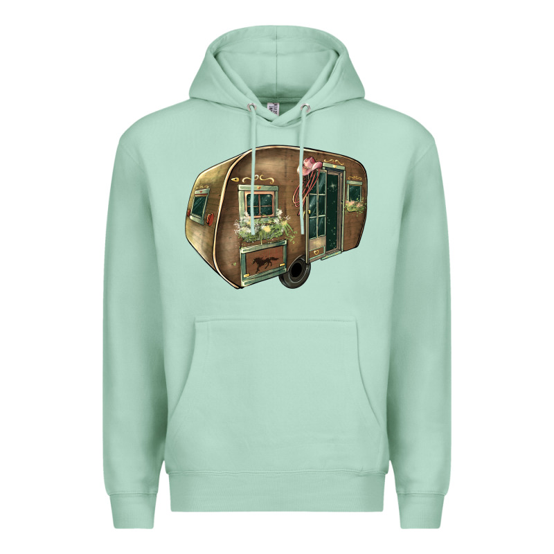 Caravan Premium Hoodie by HowdyJamesFarm | Teevron