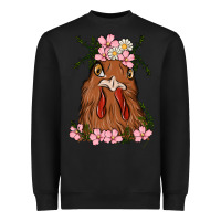 Black chicken Heavyweight Sweatshirt - MaliasSmallBusiness