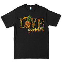 Black love summer pinapple Premium Tee - CowhideDigitalArt
