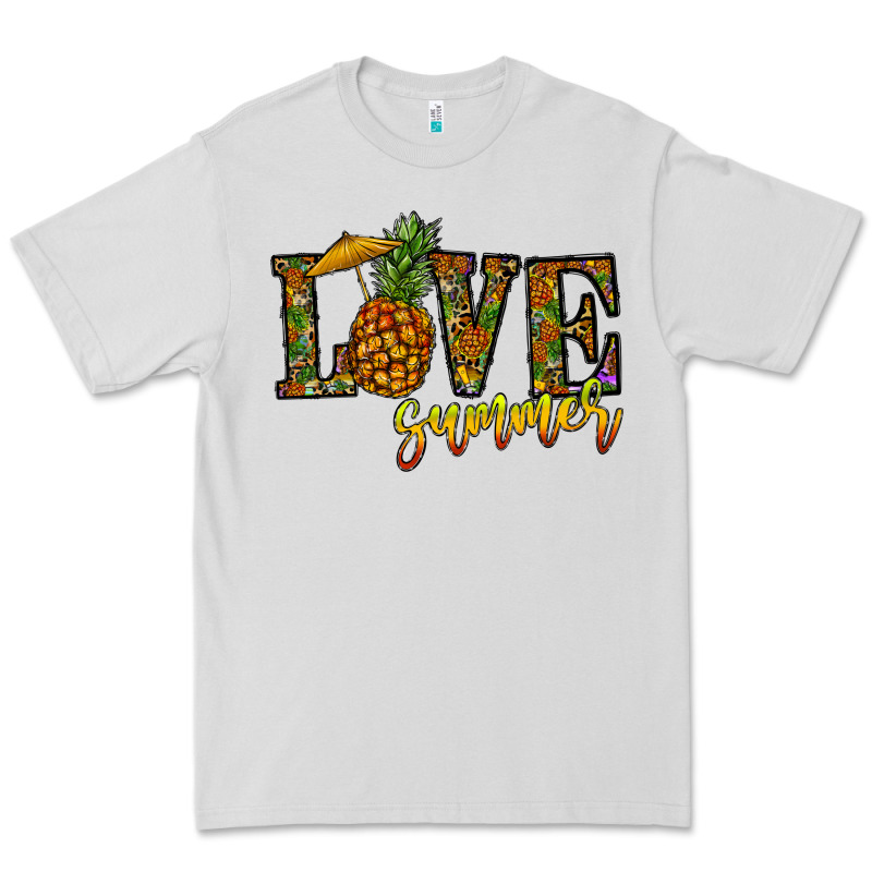 Love Summer Pinapple Premium Tee by CowhideDigitalArt | Teevron