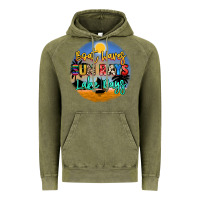Vintage Olive boat waves sun rays lake days Vintage Hoodie - NancyCooperArtShop