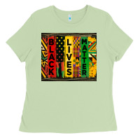 Matcha black lives matter tumbler Ladies Tee - HRA Design Shop