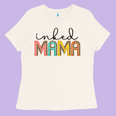 Inked Mama Artistshot Ladies Tee Designed By Jahusdesignshop