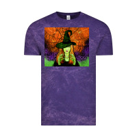 Cloud Purple halloween witch tumbler Vintage Tee - Jasminsmagicworld