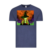 Vintage Denim halloween witch tumbler Vintage Tee - Jasminsmagicworld