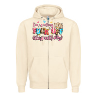 Sandshell i'm reading fuck off respectfully Zipper Hoodie - Artiststas