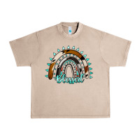 French Oak blessed rainbow cowhide aztec Urban Heavy Tee - Jasminsmagicworld