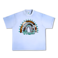 Grape Ice blessed rainbow cowhide aztec Urban Heavy Tee - Jasminsmagicworld