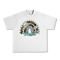 Lunar Rock blessed rainbow cowhide aztec Urban Heavy Tee - Jasminsmagicworld