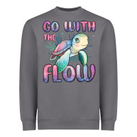 Storm go with flow turtle Heavyweight Sweatshirt - MaliasSmallBusiness
