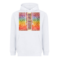 White Love is love Pride LGBTQ+ Heavyweight Hoodie - NancyCooperArtShop