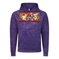 Cloud Purple ladybug gnomies license plate template Vintage Hoodie - BarkalooDesign