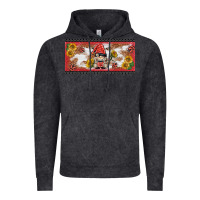 Vintage Black ladybug gnomies license plate template Vintage Hoodie - BarkalooDesign