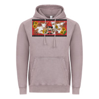Vintage Zinc ladybug gnomies license plate template Vintage Hoodie - BarkalooDesign