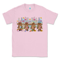 Bubblegum Pink easter day baby highland cow Classic Tee - MaliasSmallBusiness