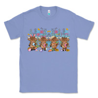 Colony Blue easter day baby highland cow Classic Tee - MaliasSmallBusiness