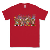 Red easter day baby highland cow Classic Tee - MaliasSmallBusiness