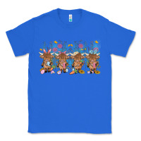 True Royal easter day baby highland cow Classic Tee - MaliasSmallBusiness