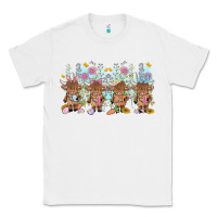 White easter day baby highland cow Classic Tee - MaliasSmallBusiness