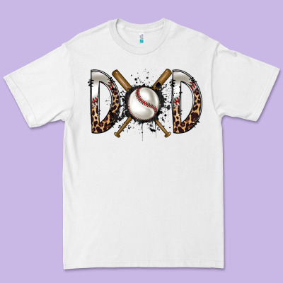 Dad Baseball Premium Tee Designed By Racoondesign