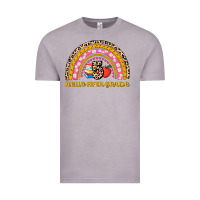 Vintage Zinc back to school rainbow hello fifth grade Vintage Tee - AdoDesignShop