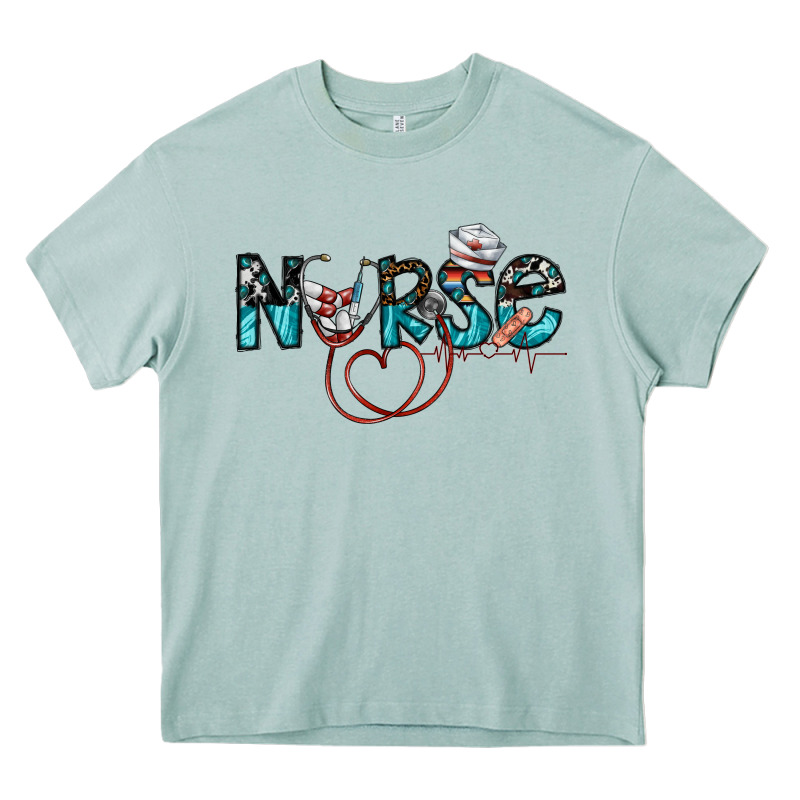 Nurse Heavy Core Tee by SublimationCraftShop | Teevron