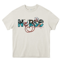 Cream nurse Heavy Core Tee - SublimationCraftShop