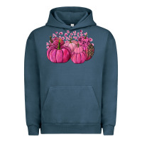 Pigment Midnight Navy Cancer Pumpkins Urban Hoodie - FaDigitalArtStudio