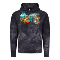 Cloud Black American football coffee Vintage Hoodie - Jasminsmagicworld