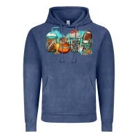 Vintage Denim American football coffee Vintage Hoodie - Jasminsmagicworld