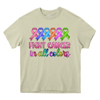 Mossy fight cancer in all colors Heavy Core Tee - HRA Design Shop