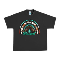 Pigment Black blessed western rainbow Urban Heavy Tee - Jasminsmagicworld