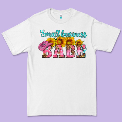 Small Business Babe Premium Tee Designed By Hra Design Shop